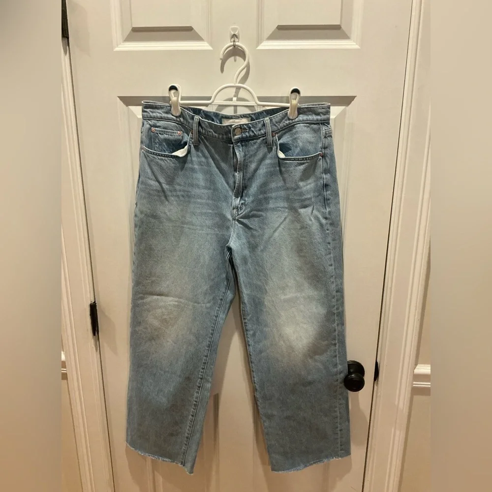 Mother The Rambler Zip Ankle Fray I’m With the Band sz 33 32 - Picture 4 of 11